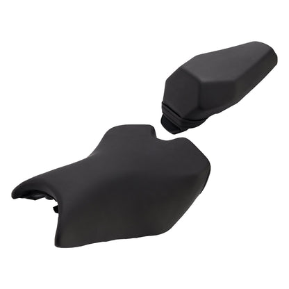 Kit sella passeggero anteriore e posteriore rinforzata per Kawasaki Ninja Z900 2025, colore nero.