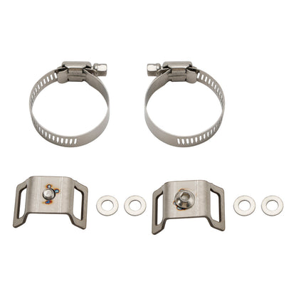 Copertura decorativa in acciaio per supporto laterale di scarico Honda Crf 250 300 2021-2023