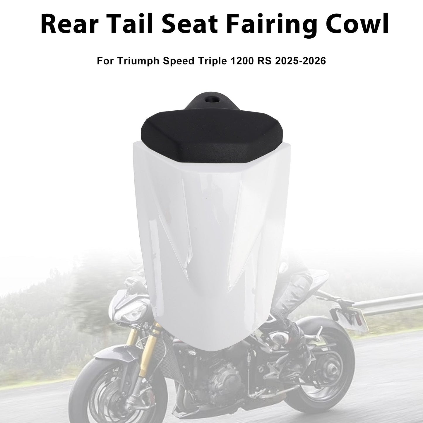 2025-2026 Per Speed Triple 1200 RS Copertura cupolino posteriore sella