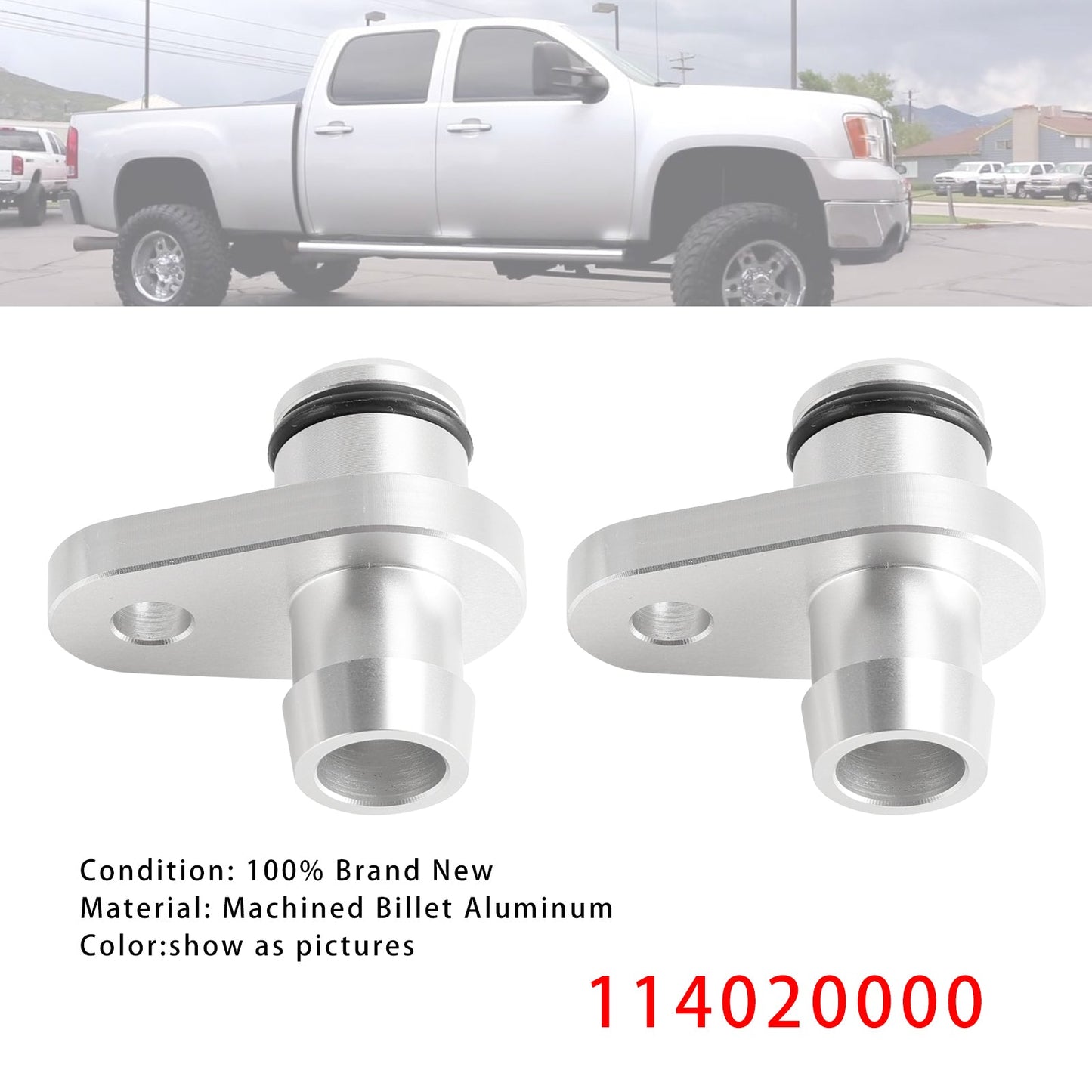 Raccordi per la riparazione dello sfiato del basamento GM GMC Duramax Diesel 6.6L