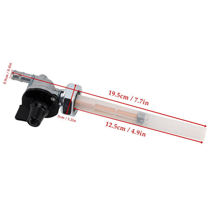 Rubinetto del serbatoio del carburante, rubinetto di scarico, adatto per Honda VT750DC Shadow Spirit 2001-2007