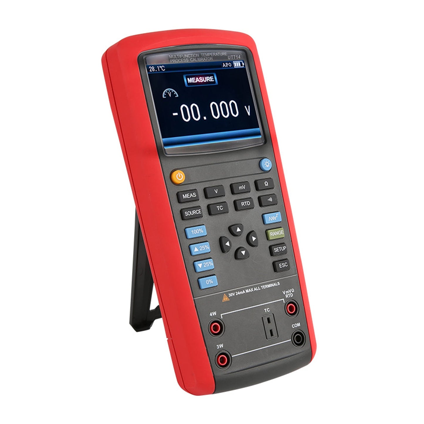 UT714 Tester multifunzione Calibratore di processo per temperatura Termocoppia