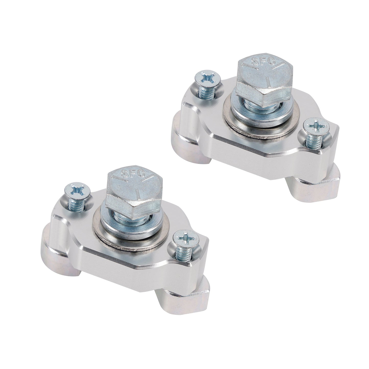 Confezione da 2 kit di ancoraggio rapido in alluminio per accessori per ATV e UTV CFMoto