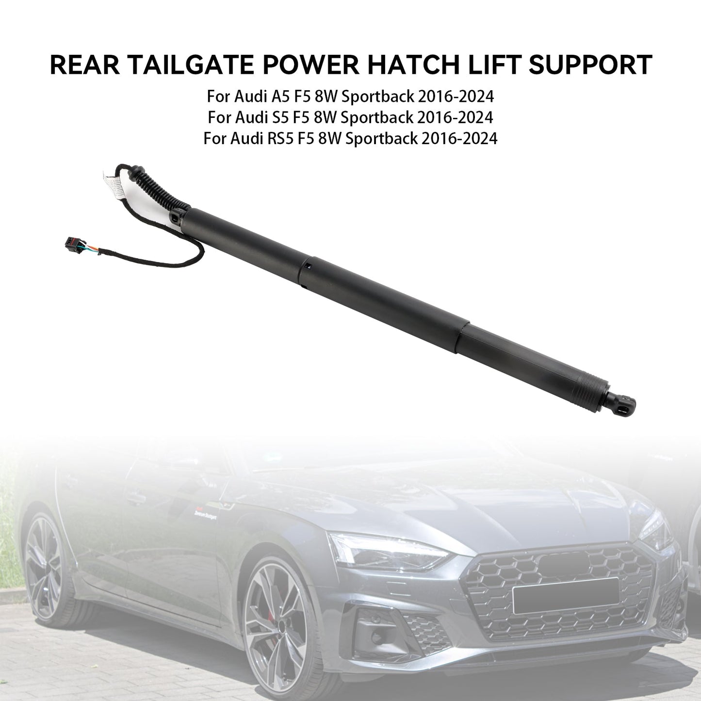 1 pz. Sollevatore elettrico per portellone posteriore 8W8827851 per Audi A5 Sportback 2016-2024 8W8959107