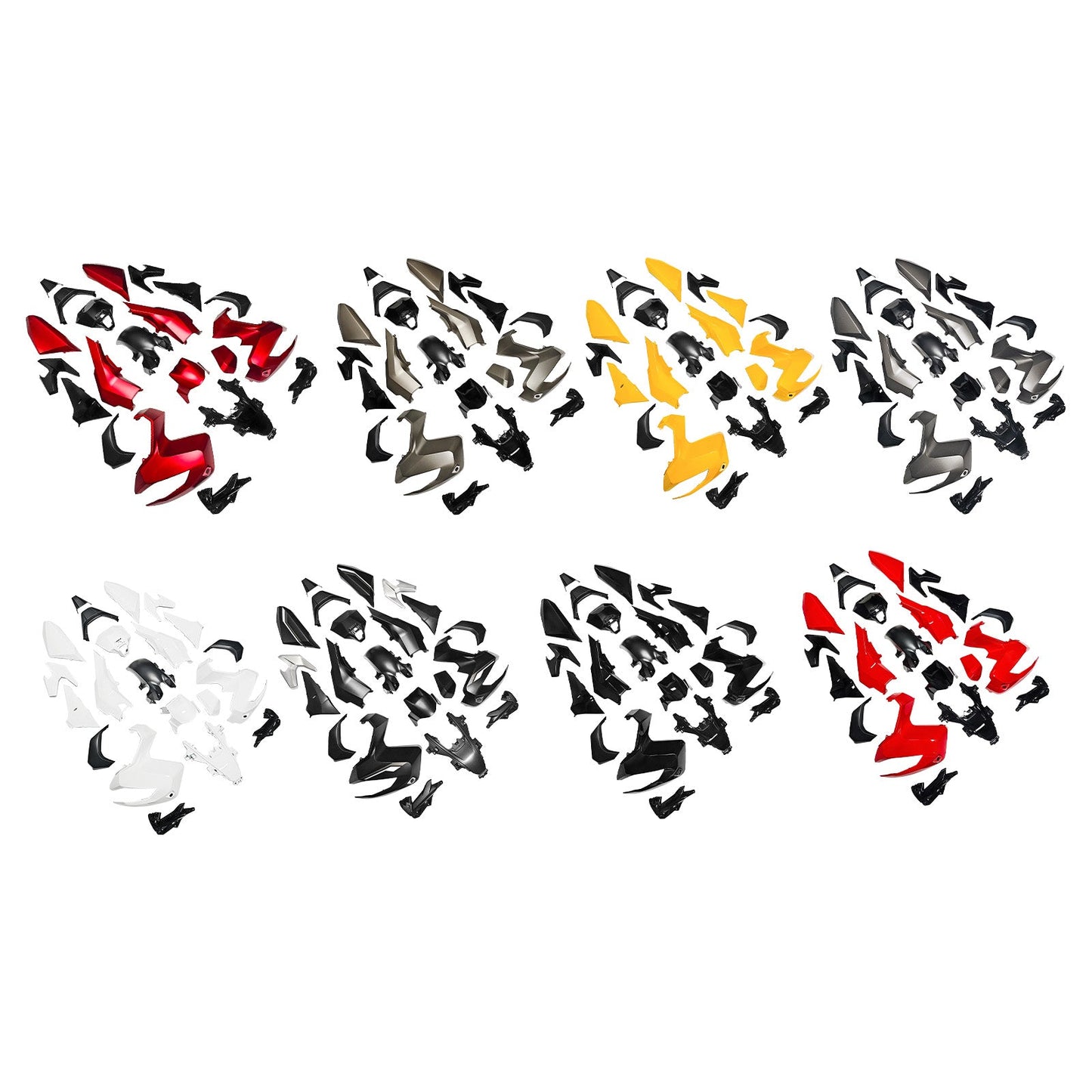 Kit carenatura in plastica ABS a iniezione per Honda ADV350 2022-2026