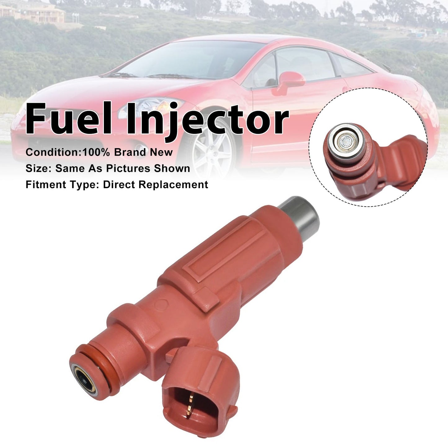 1 iniettore di carburante per Mitsubishi Eclipse 06-12 Endeavor 2004-2010 HDB305F