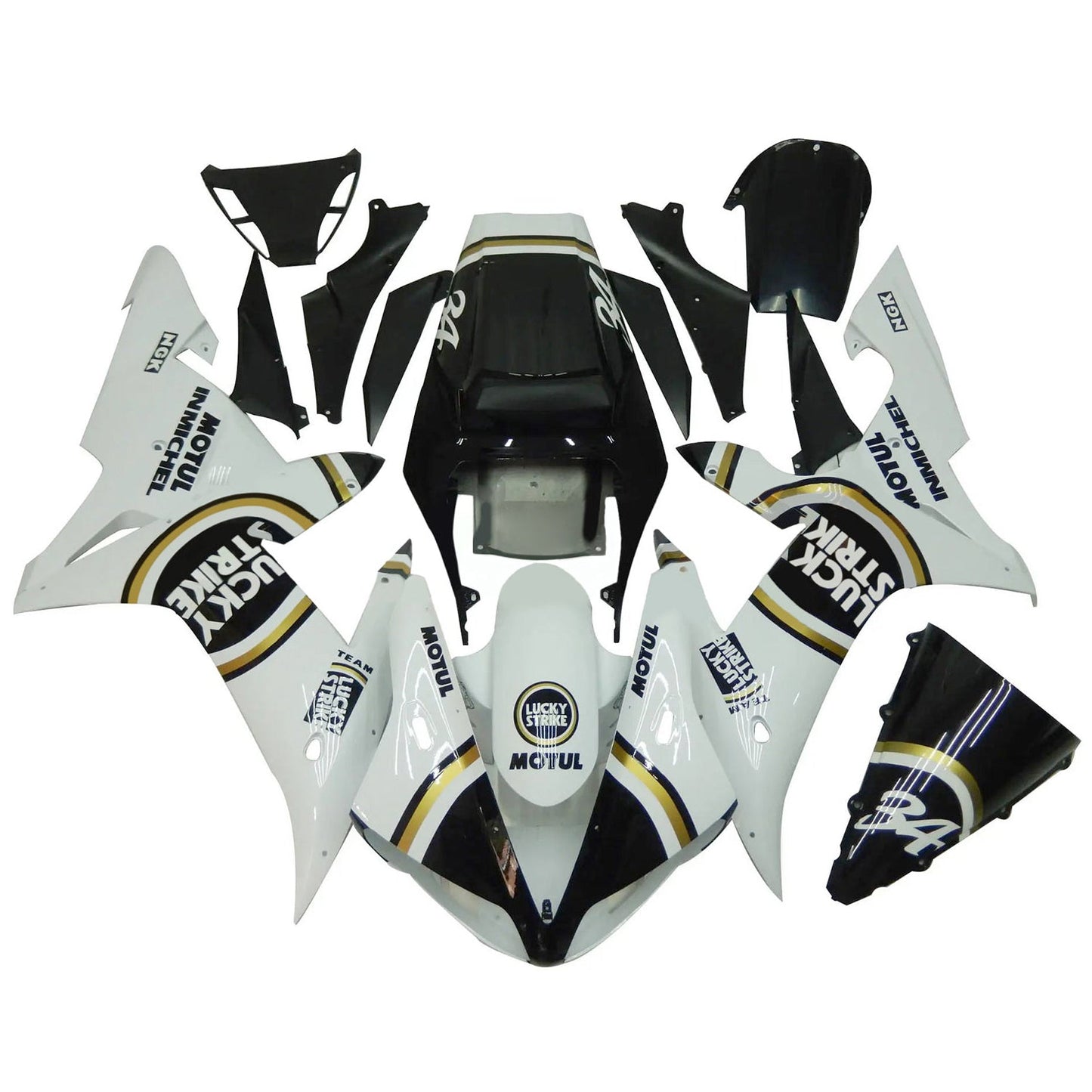 2002-2003 Yamaha YZF 1000 R1 Kit carena iniezione Carrozzeria Plastica ABS