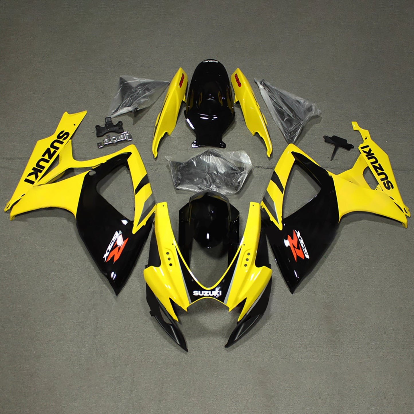 Kit carenatura iniezione plastica ABS per Suzuki GSXR 600/750 2006-2007 K6