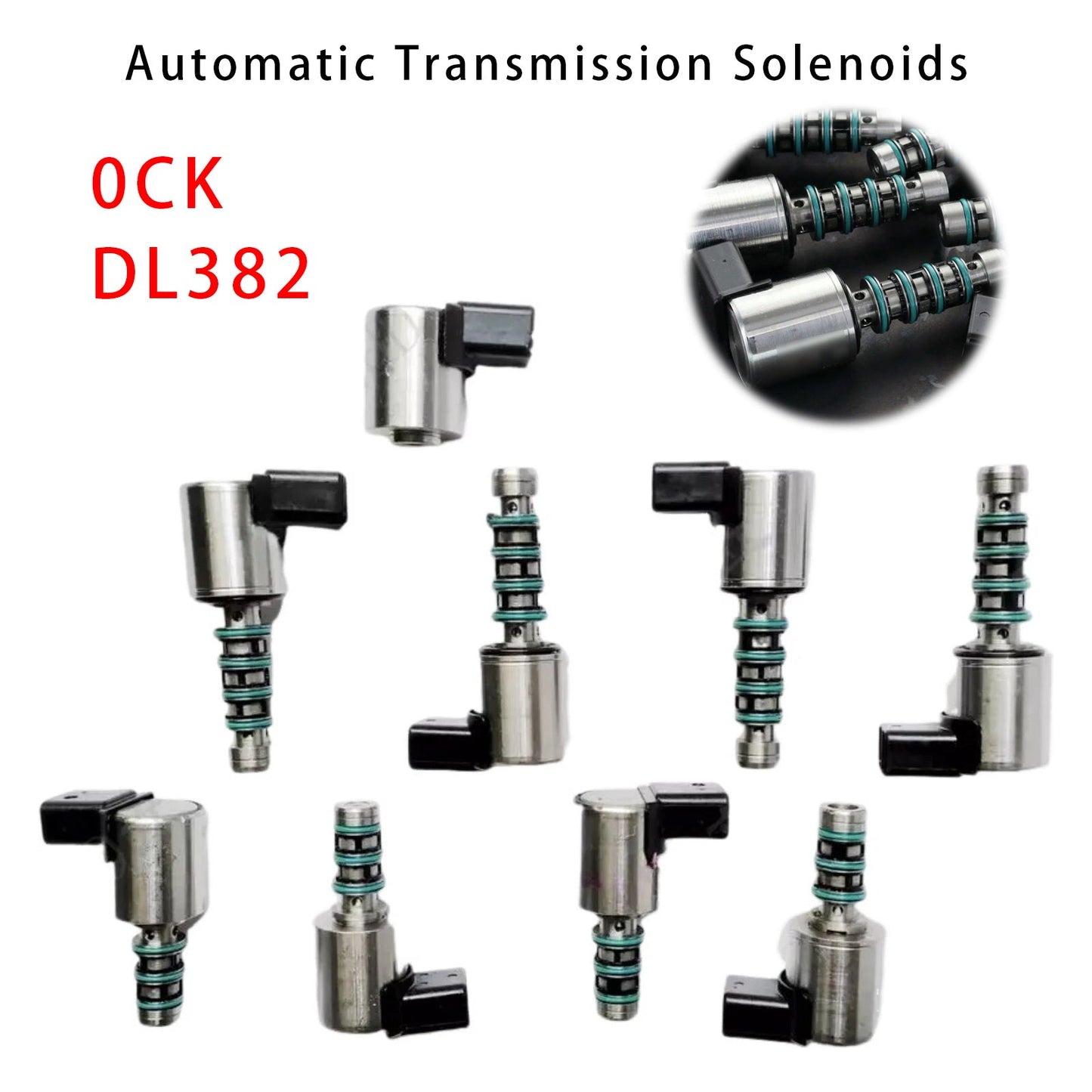 Kit solenoide cambio automatico 9 pezzi 0CK 0CL 0CJ DL382 per Audi Q5 A5 A6 A7