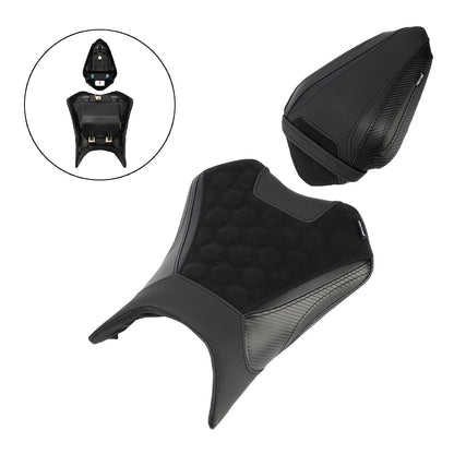Kit sella conducente e passeggero per Kawasaki Ninja 500 Z500 2024-2025, cuscino posteriore verde