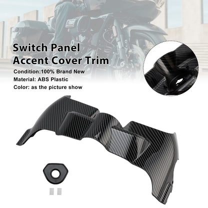 Rivestimento decorativo per pannello interruttori Touring Electra Street Glide 2023-2025