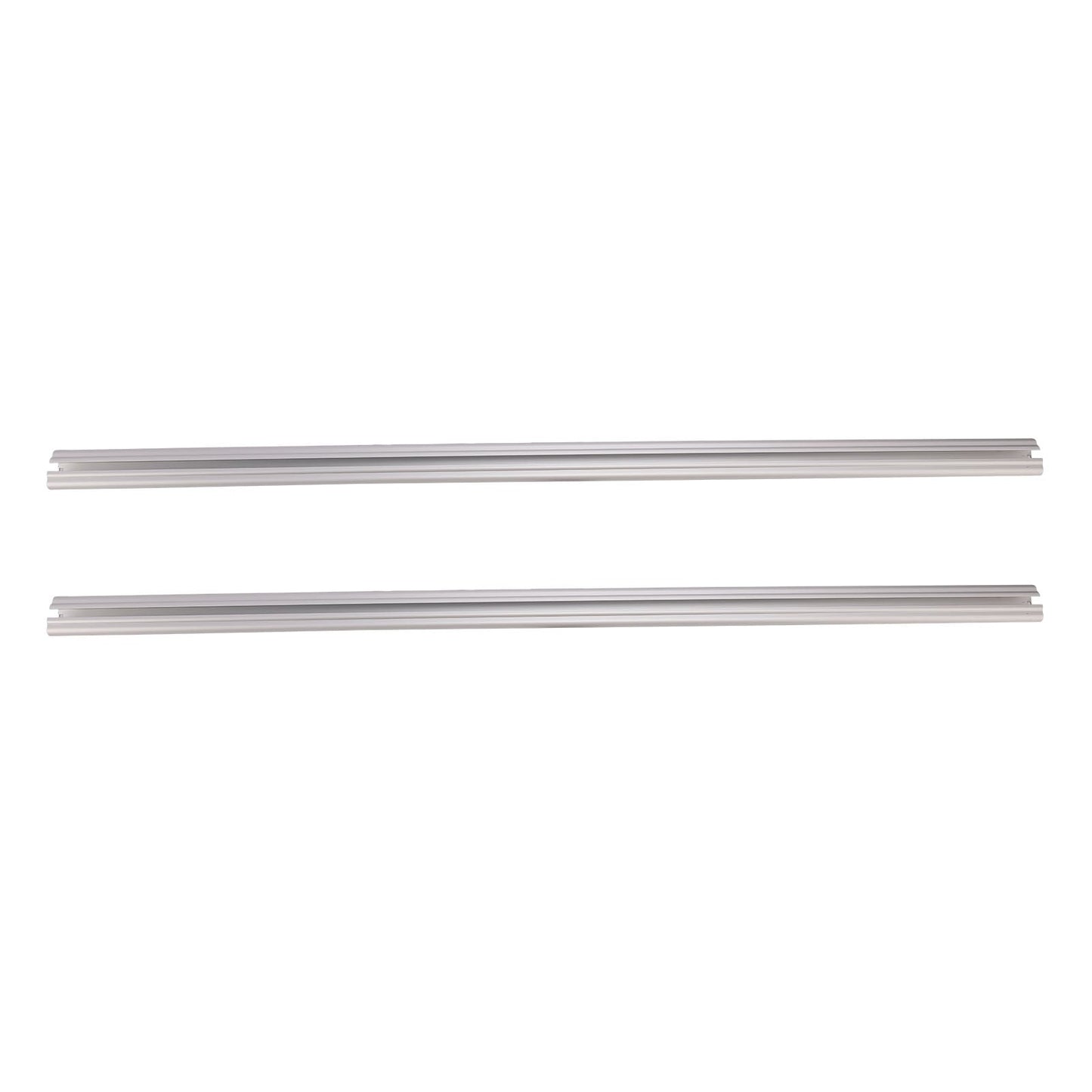 Barre trasversali universali in alluminio per portapacchi da tetto auto, con chiusura a chiave, lunghezza 135 cm.