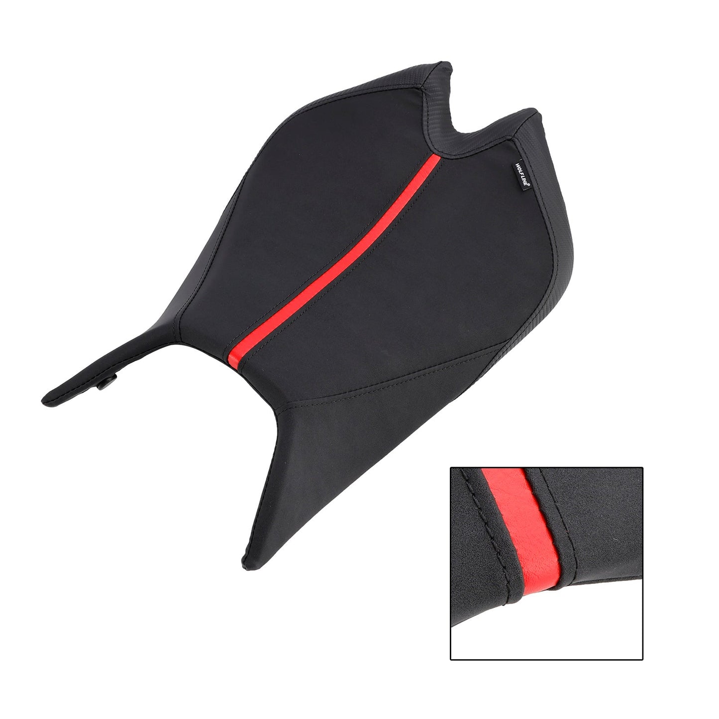 Front Raider Seat Driver Cushion PU Fit per Aprilia RSV4 1100 2021-2024