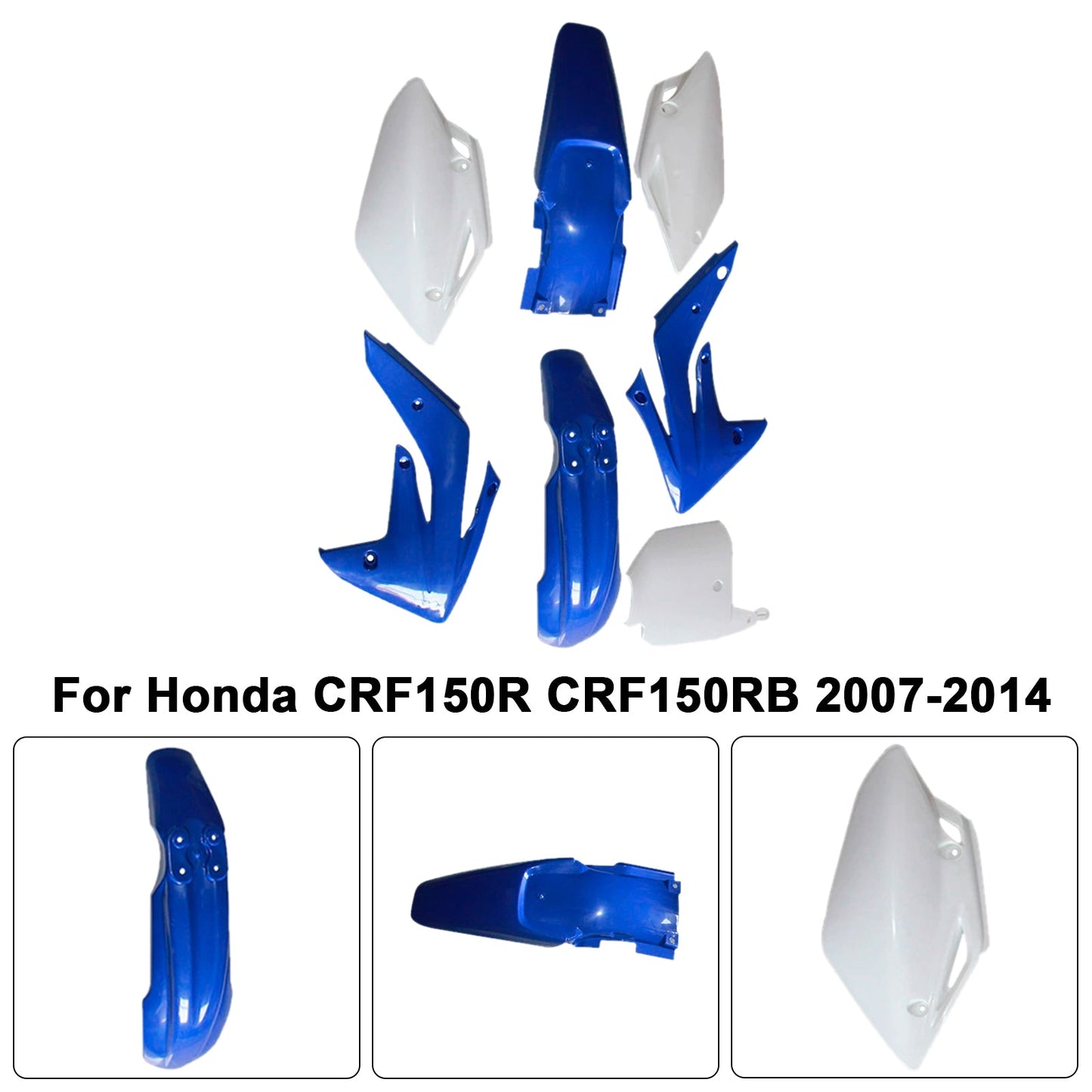 Kit di plastica per carrozzeria Honda CRF150R/RB 2007-2014, carenatura parafango