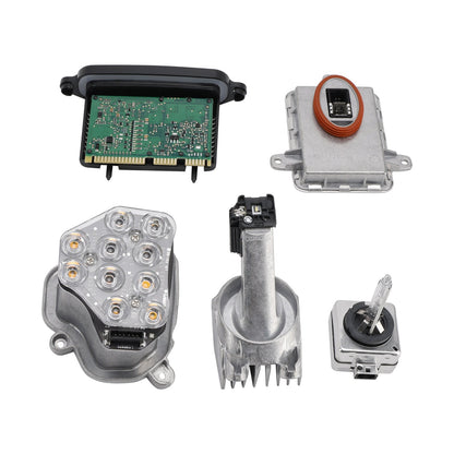 BMW ActiveHybrid 5 2012-2013 12 pezzi Modulo di alimentazione sinistro+destro Faro a LED AHL 63117316217 130732946100