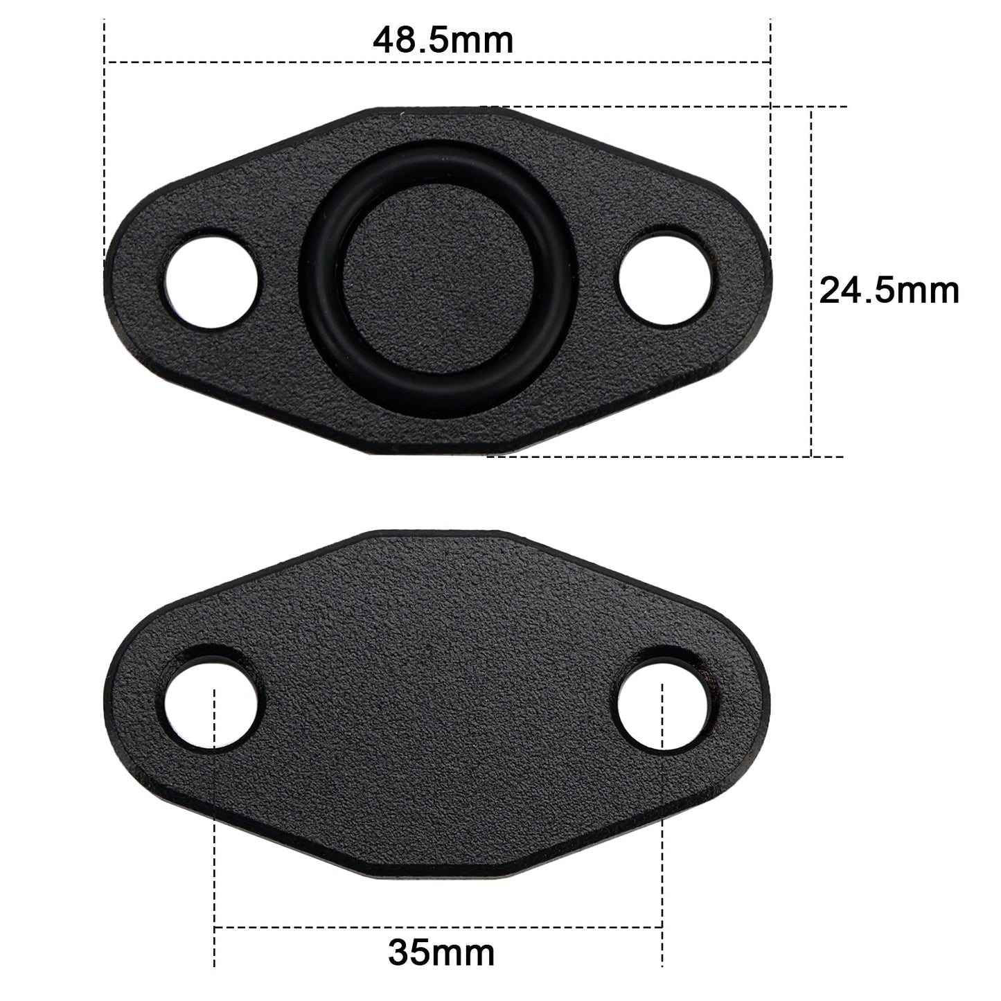 Piastra di blocco per l'eliminazione del motore SAI 1.8T, accessorio per scarico per VW per Audi Mk4