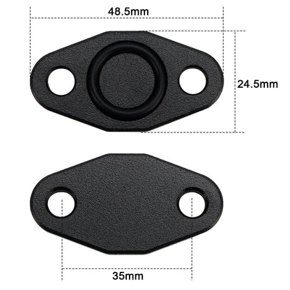 Piastra di blocco per l'eliminazione del motore SAI 1.8T, accessorio per scarico per VW per Audi Mk4