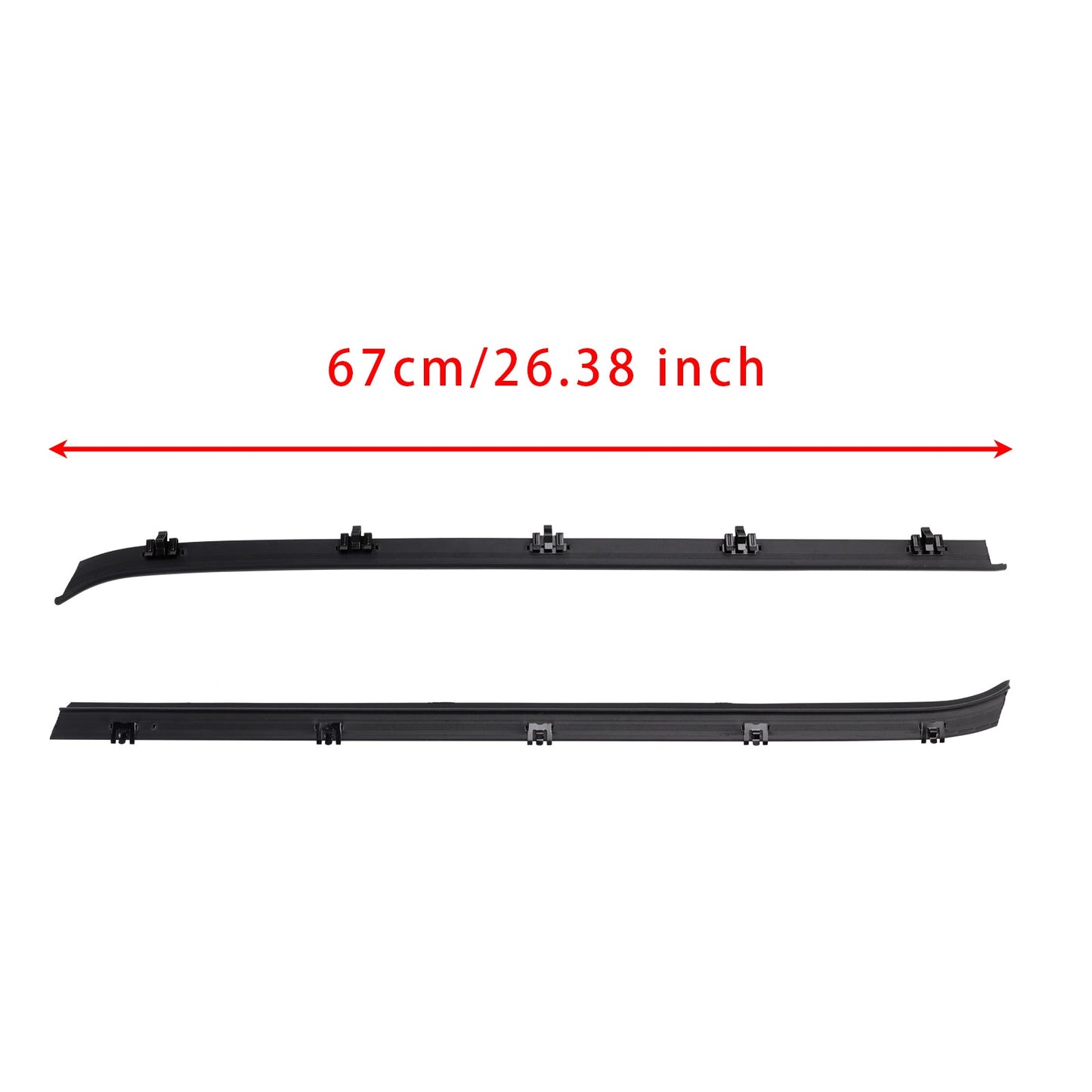 Guarnizione per finestrino auto 4 pezzi + 2 guarnizioni per GMC C1500 C2500 C3500 K1500 K2500 K3500