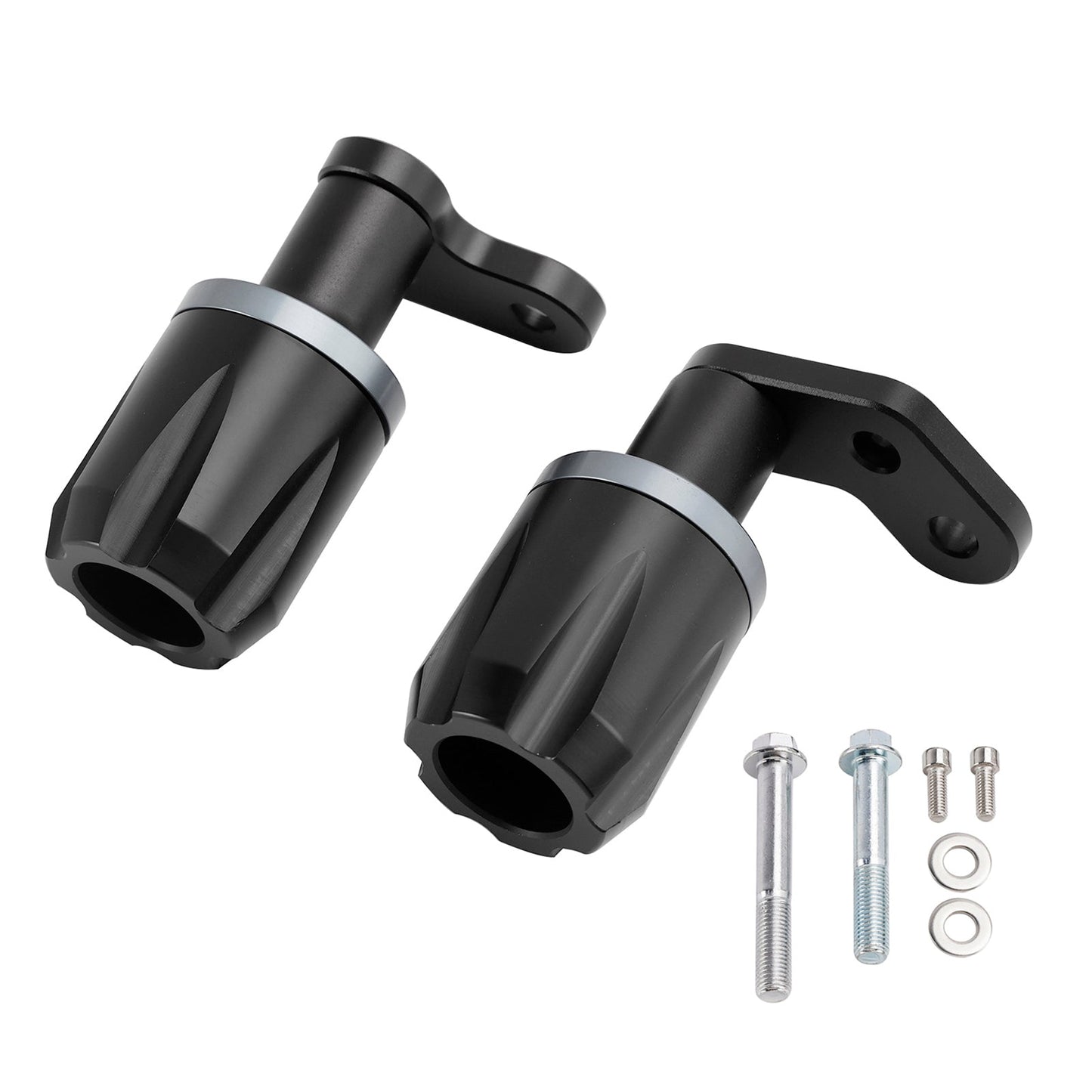Protezione telaio antiurto CNC Kawasaki Zx-6R Zx 6R 2024-2025 Nero Nero