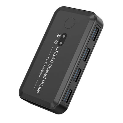 Dispositivo di condivisione stampante con switch USB 3.0 a 2 ingressi e 4 uscite, condivisione di due computer