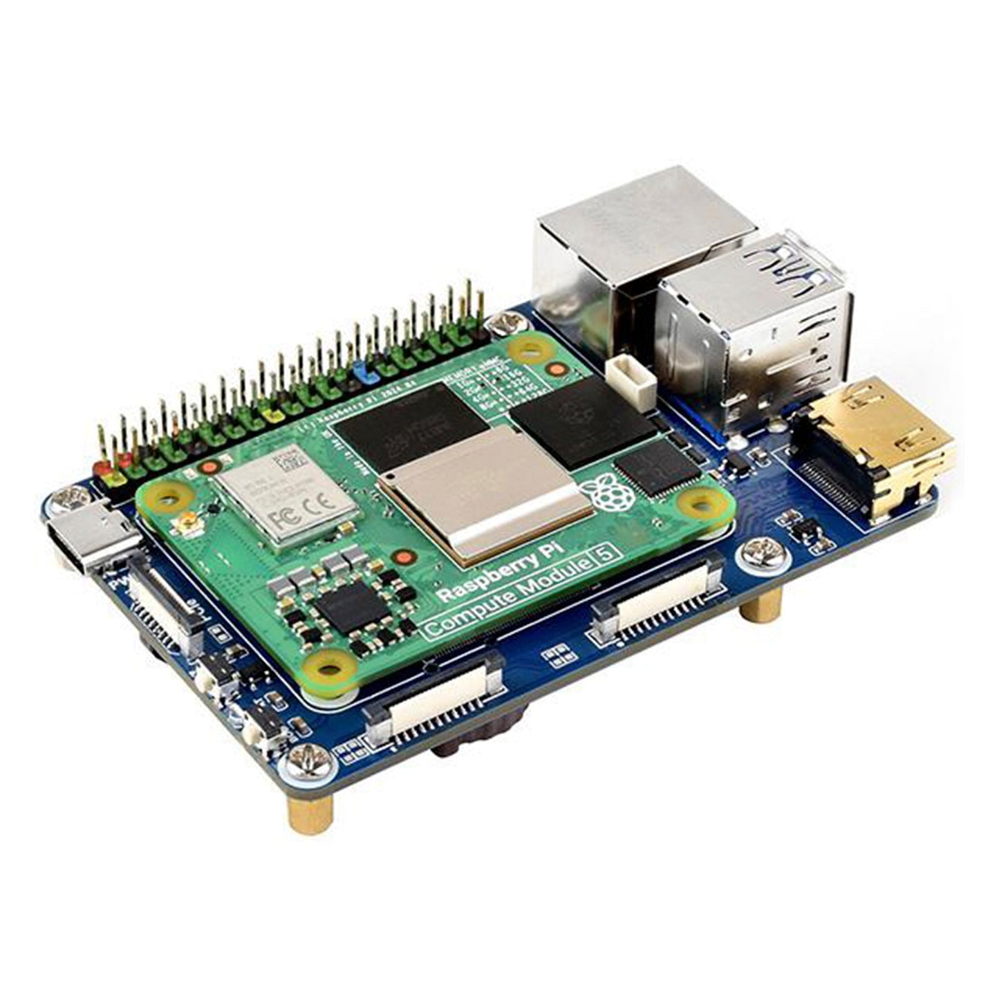 Scheda di espansione del modulo di elaborazione Raspberry Pi 5, scheda di base del modulo di elaborazione CM5