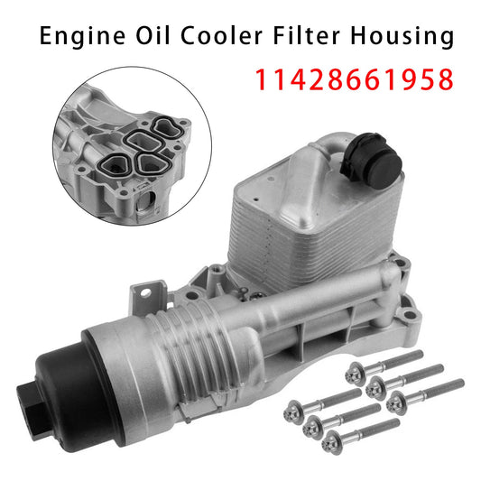 Per BMW X1 L3 L4 1.5L 2.0L 2020-2022 Alloggiamento filtro radiatore olio motore 11428661958
