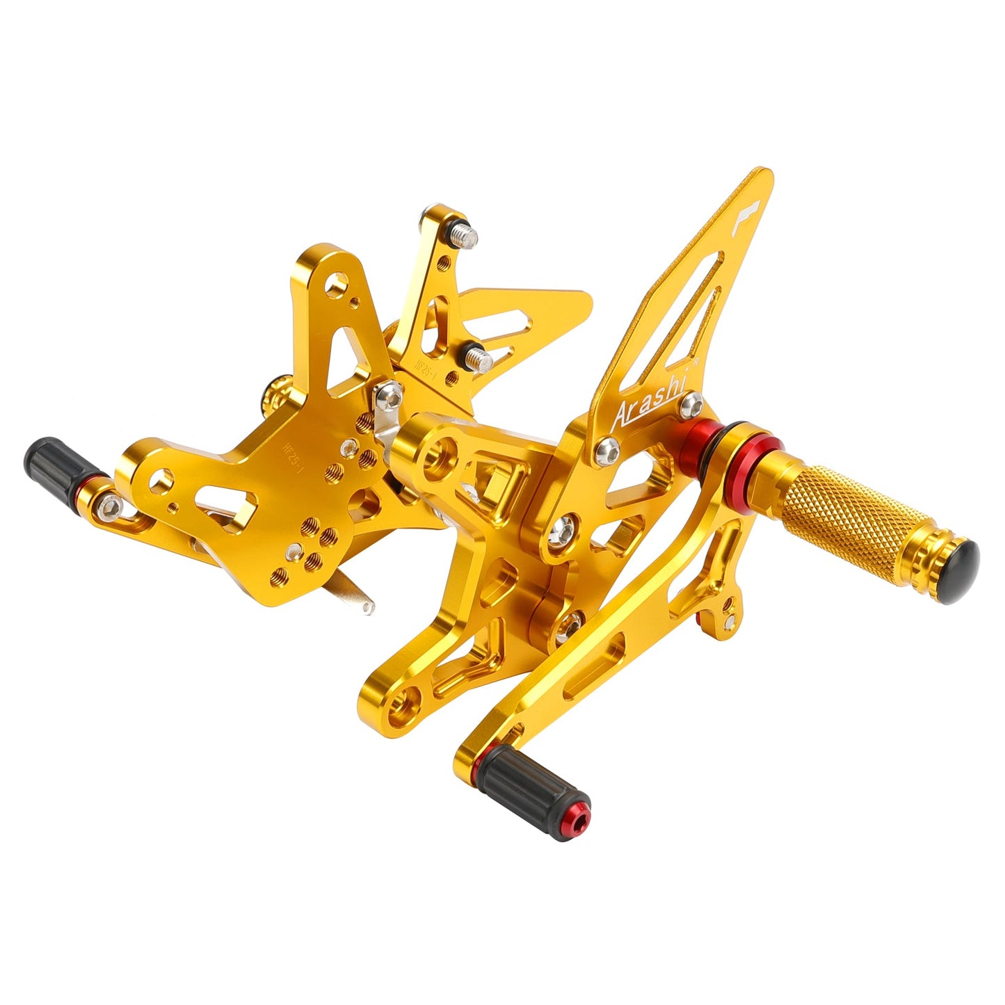 Pedane arretrate in alluminio CNC Kawasaki Ninja ZX6R ZX636 2024-2025