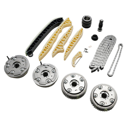 Kit catena di distribuzione Mercedes R350 4Matic 2010-2011 + 4 regolatori albero a camme