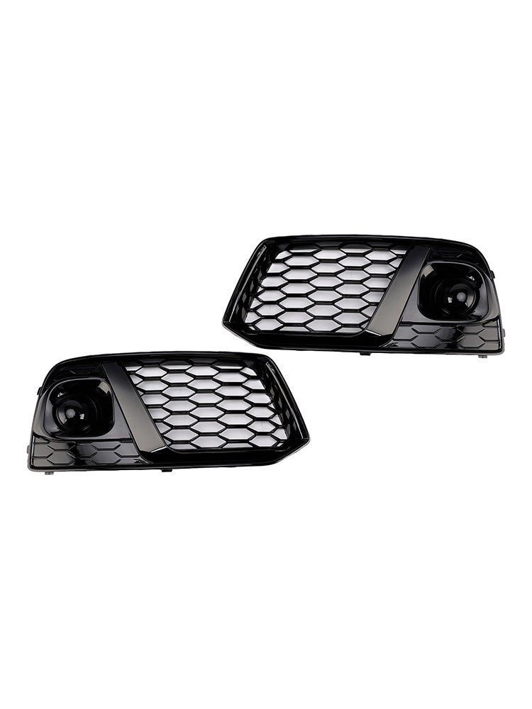 Griglia fendinebbia anteriore a nido d'ape nera Audi Q5 SQ5 2018 2019