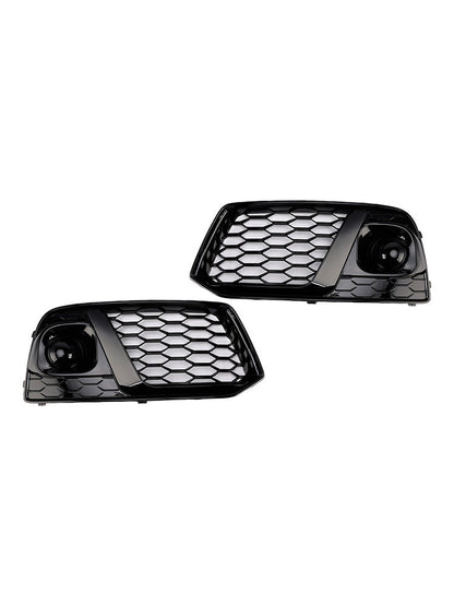Griglia fendinebbia anteriore a nido d'ape nera Audi Q5 SQ5 2018 2019