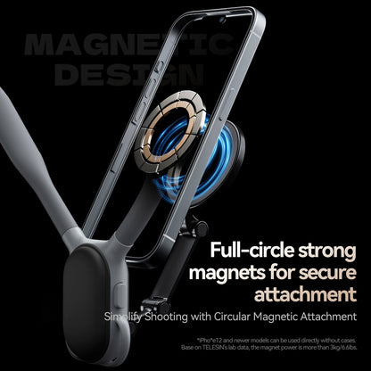 Supporto magnetico per collo per telefono cellulare Magsafe con sgancio rapido e assorbimento degli urti