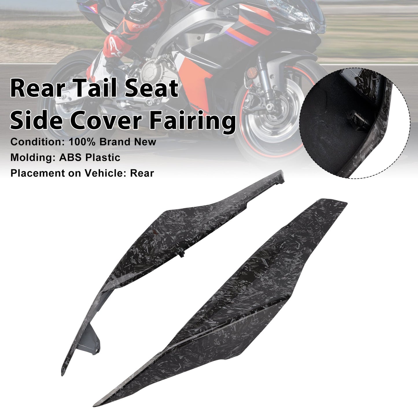 Carenatura laterale del codino posteriore Aprilia RS457 RS 457 2024-2025