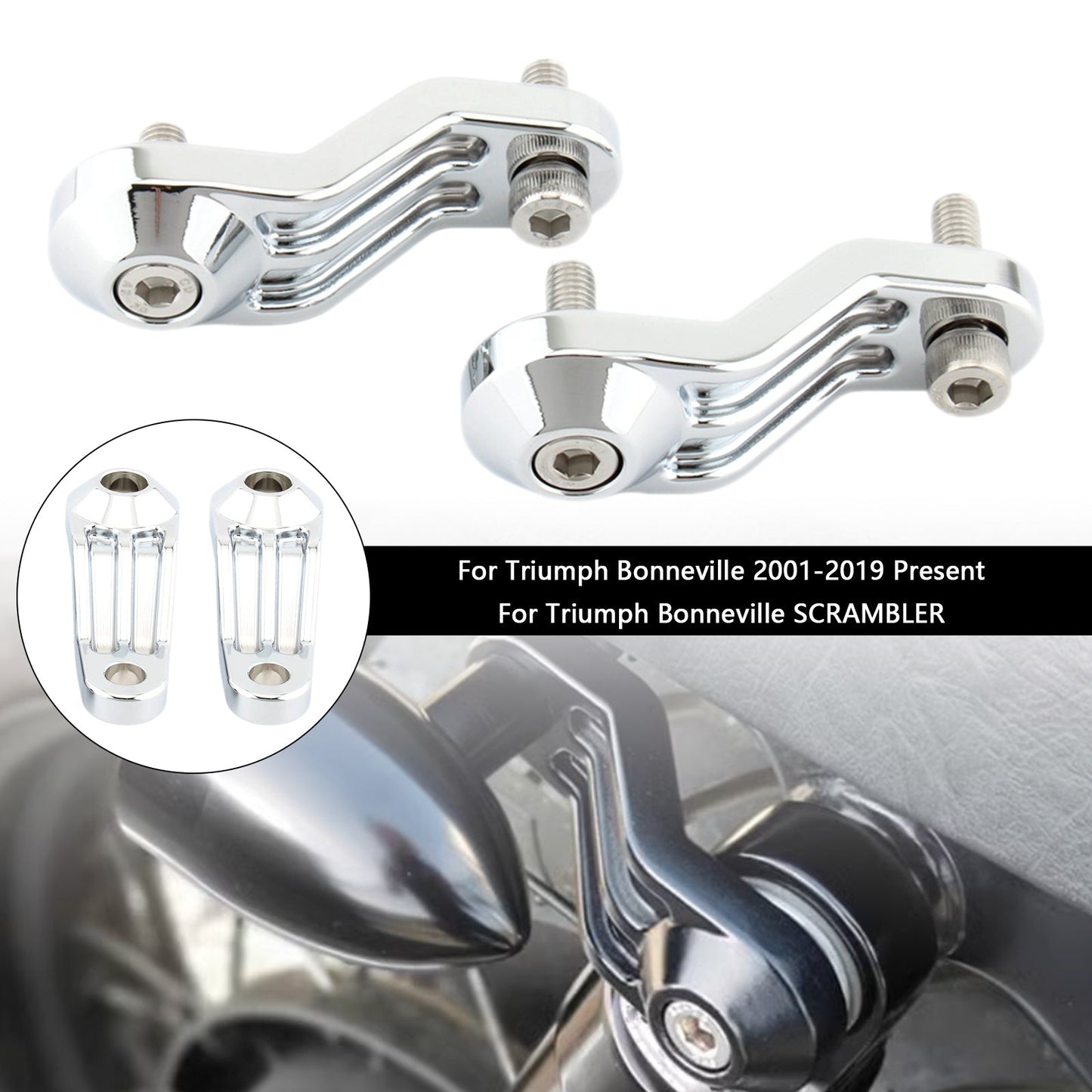 Supporto per luce indicatore di direzione posteriore per Bonneville SE T100 T120
