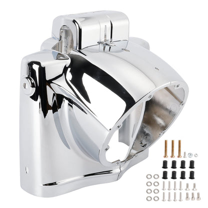Copertura faro anteriore rotonda da 7"" per Touring Road King FLHR 2014-2023