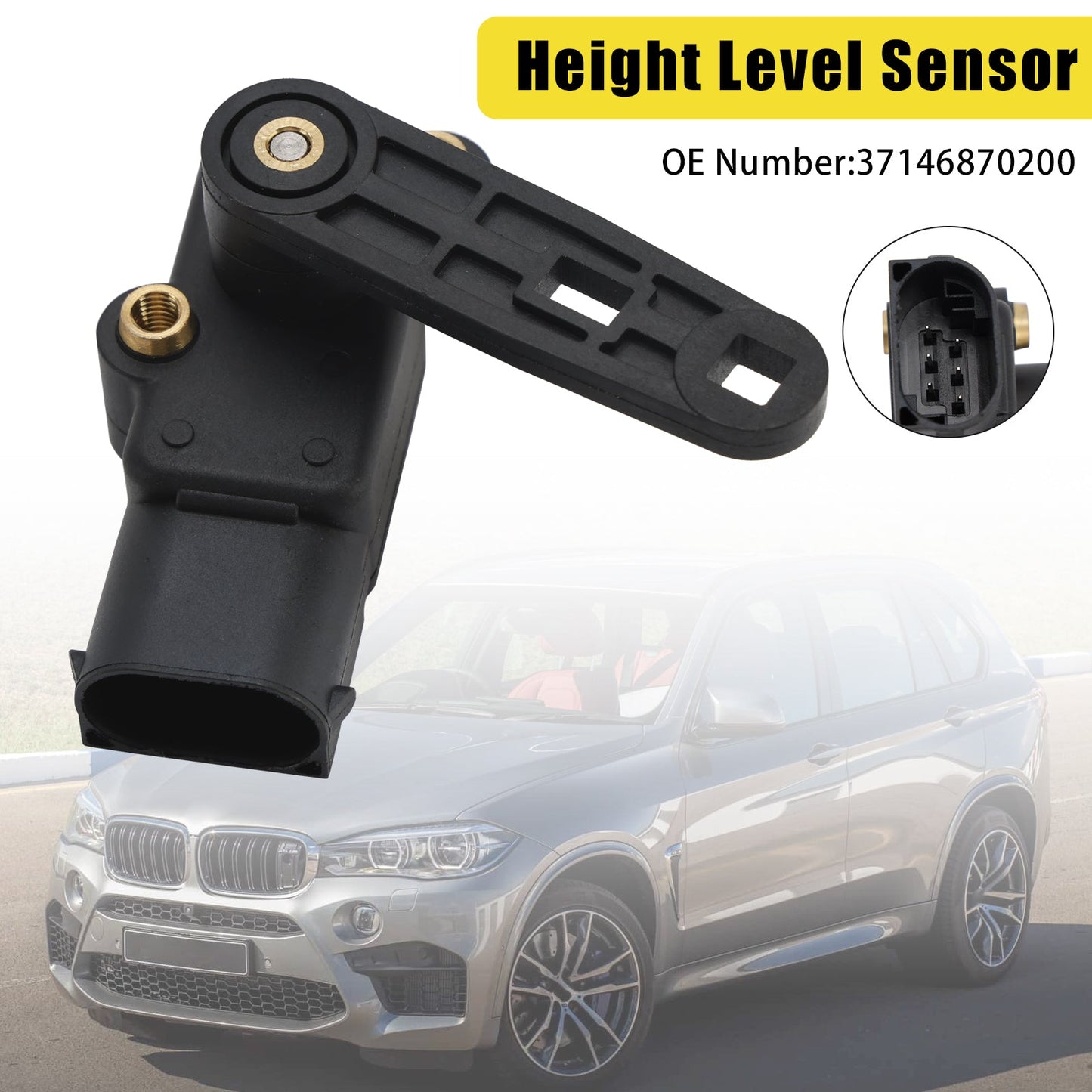 Sensore di livello altezza 37146870200 per BMW Serie 2 X5 X6 F45 F15 F85 F16