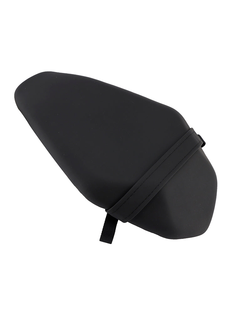 Cuscino passeggero posteriore Kawasaki Ninja Zx-6R 2019-2025, vestibilità piatta, nero