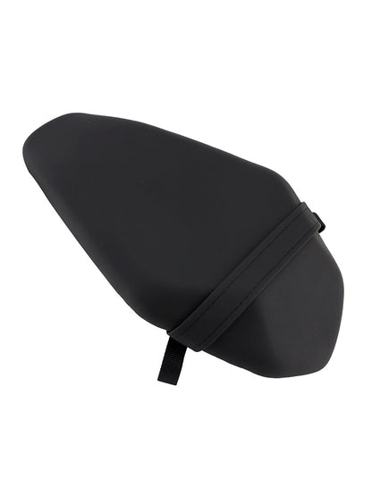 Cuscino passeggero posteriore Kawasaki Ninja Zx-6R 2019-2025, vestibilità piatta, nero