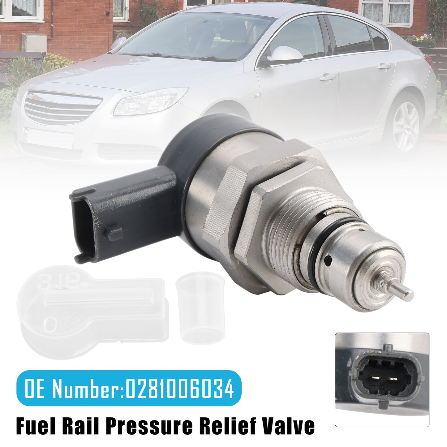 Per Opel Astra J Caravan GTC 2012-2015 Valvola di sicurezza per la pressione del carburante 0281006034