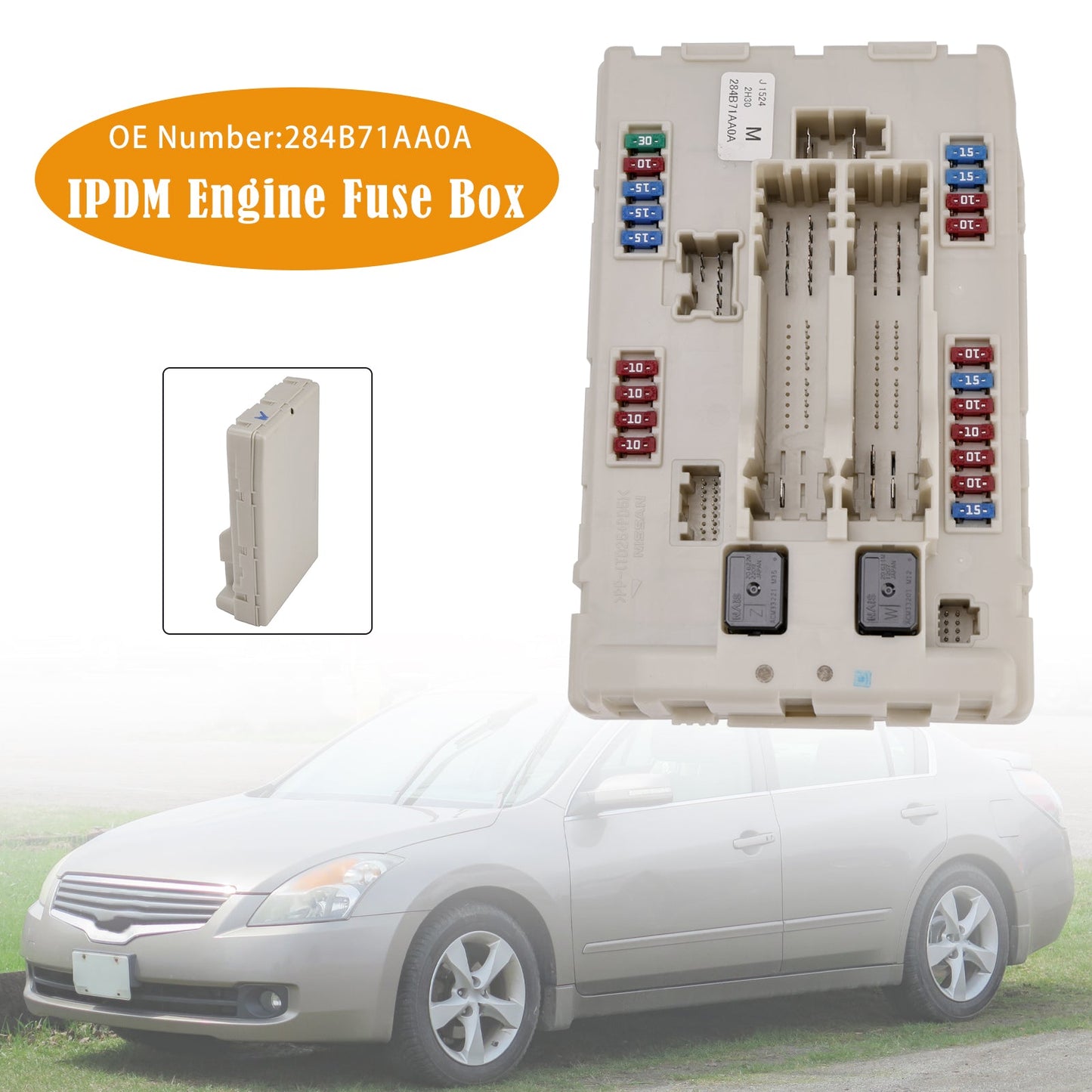 Scatola fusibili motore IPDM 284B71AA0A per Nissan Maxima 2.5L 3.5L 2009-2014