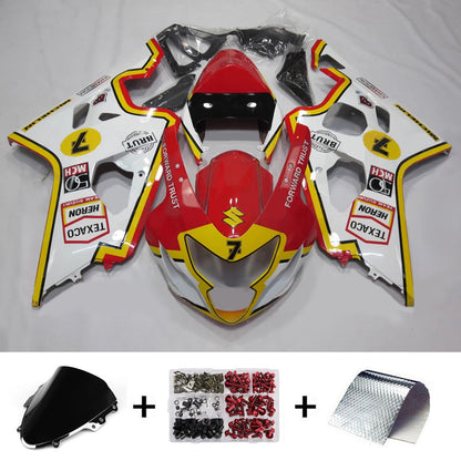Kit carenatura iniezione plastica ABS per Suzuki GSXR 600/750 2004-2005 K4
