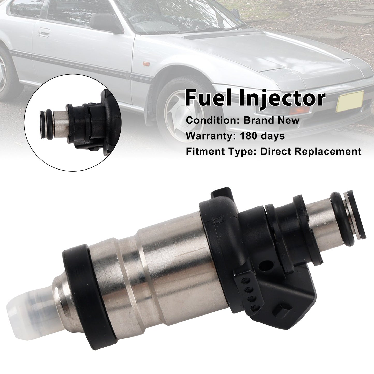 1 iniettore di carburante 06164-P0A-000 adatto per Honda Accord Prelude Civic 1990-1997