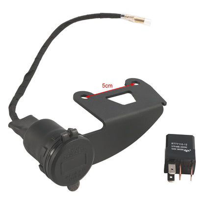 Caricabatterie con presa 12V Honda Rebel CMX300 CMX500 2022-2024 Tipo USB+C rapido