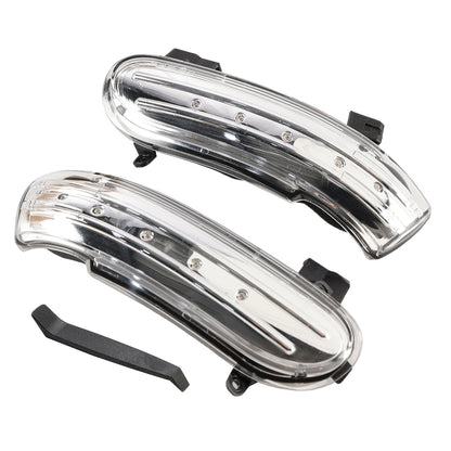 Luce di direzione a LED sequenziale trasparente per specchietto laterale per Mercedes-Benz SLK