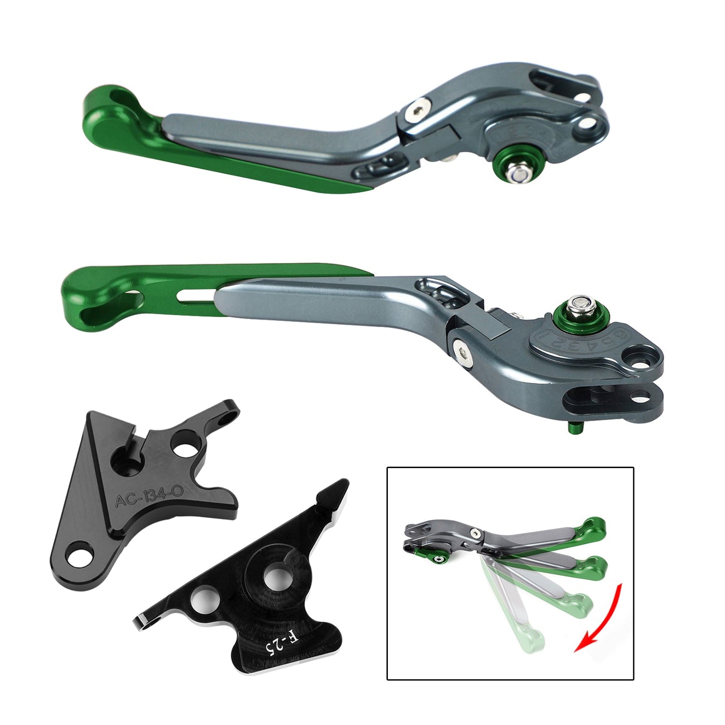 Leva freno frizione regolabile HONDA CB350 Hness GB350 CB350 2021-2023