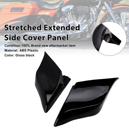Pannello di copertura laterale allungato per Touring Electra Street Road Glide 2009-2013