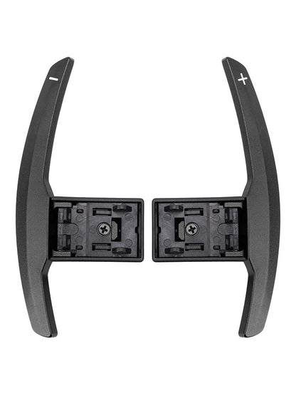 Estensione del cambio al volante per BMW Serie F F30 F31 F32 F10 X3 X5 Alluminio Nero