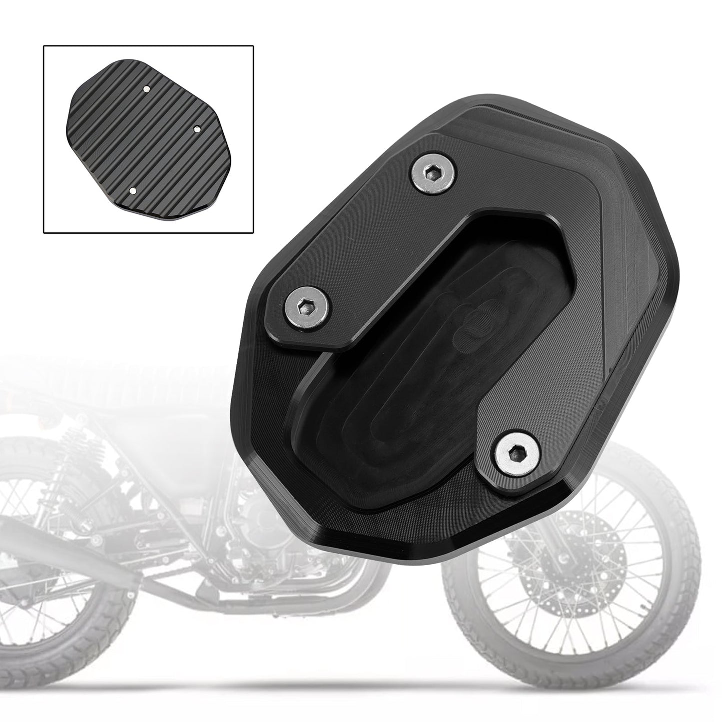 Piastra allargata per cavalletto adatta per Ducati Scrambler 400/800/1100 2015-2020