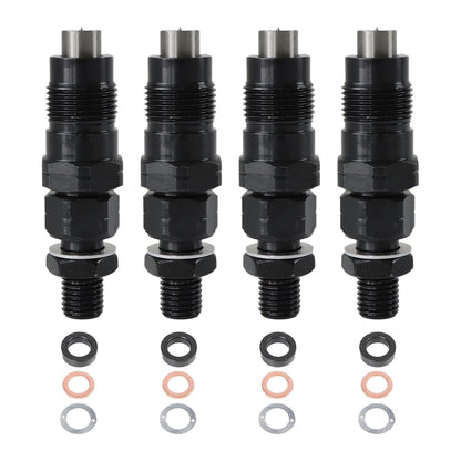 4 pezzi di iniettori di carburante per motore Toyota 3L Hilux Hiace 2.8L 23600-59105
