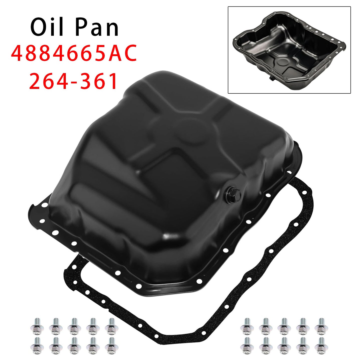 Coppa dell'olio motore 311-00133 per Jeep Journey L4 2.0L 2.4L (anni 2009-2020)