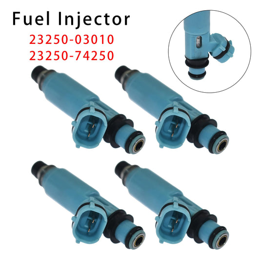 4 pezzi iniettori di carburante per Toyota Solara Camry 2.2L 23250-03010 23250-74250